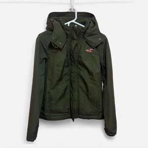 Hollister Olive Green winter Jacket